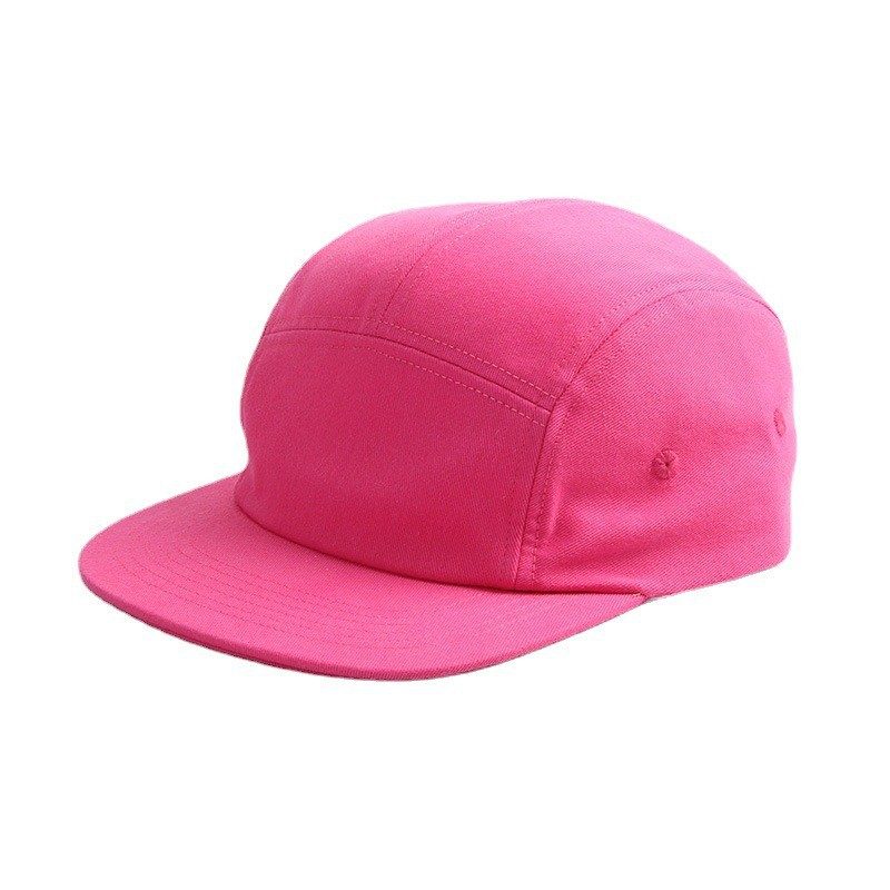 Skateboard-caps I Bomull I Fem Deler Flycaps Baseballcaps Campingcaps Hip-hop Caps Trendcaps For Menn Og Kvinner